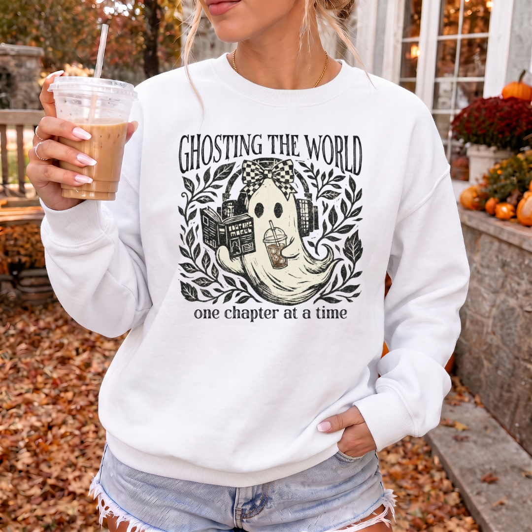 Ghosting the World Crewneck