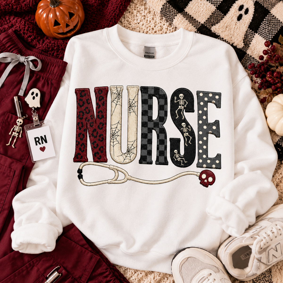 Nurse Halloween Crewneck