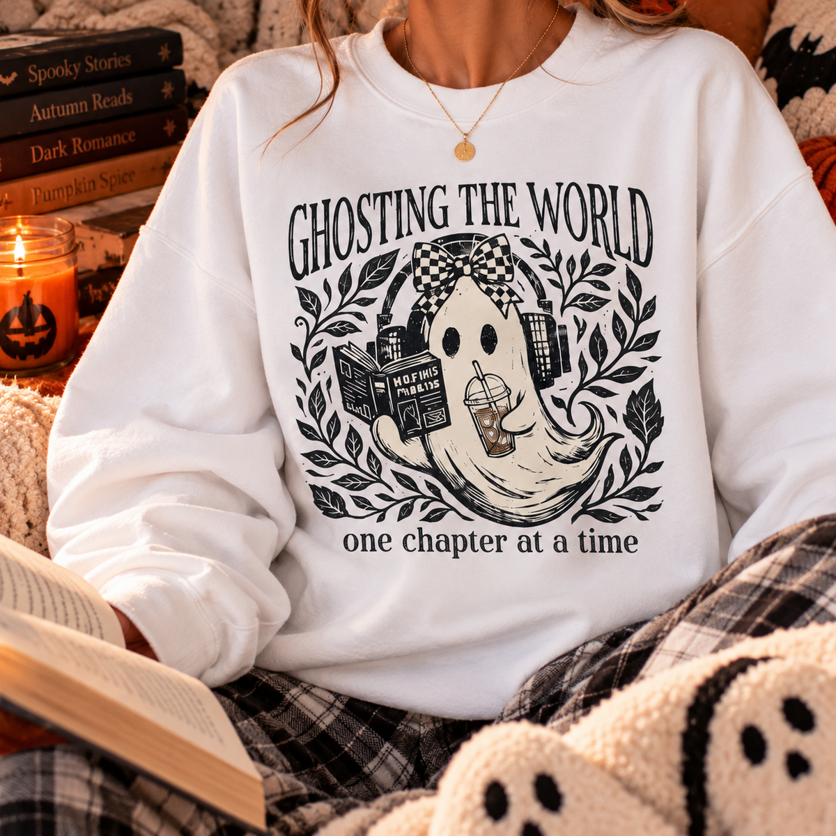 Ghosting the World Crewneck