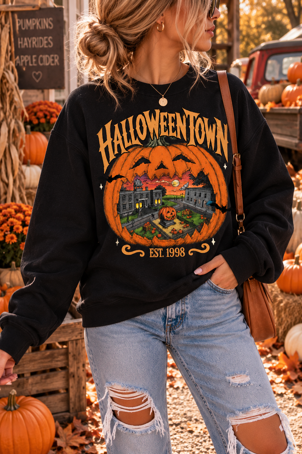 Halloween Town Crewneck